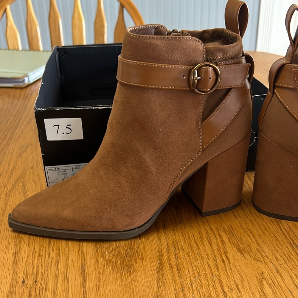 Bran new SM New York booties 7.5